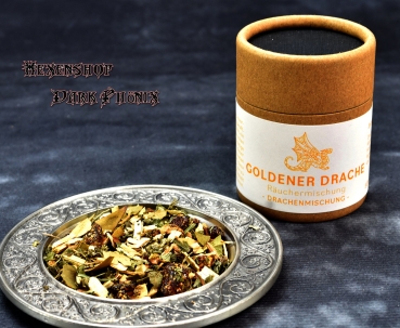 Hexenshop Dark Phoenix Golden dragon incense blend 50 ml